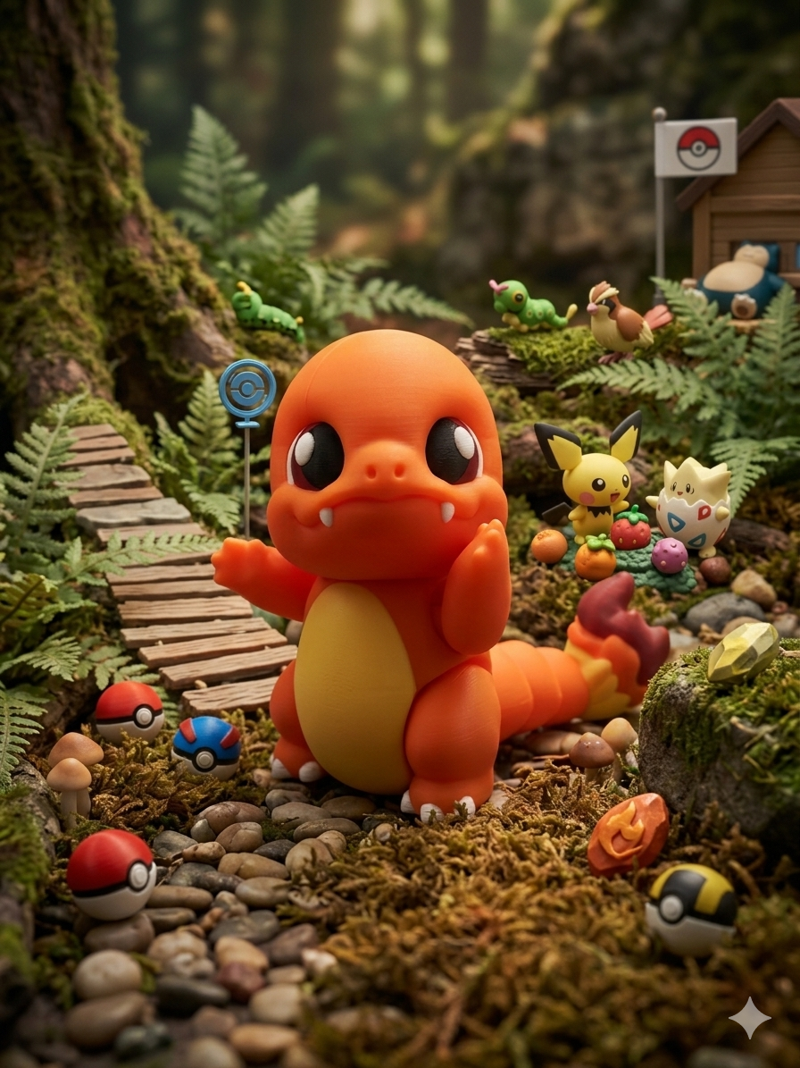 Boxi 3D- Charmander