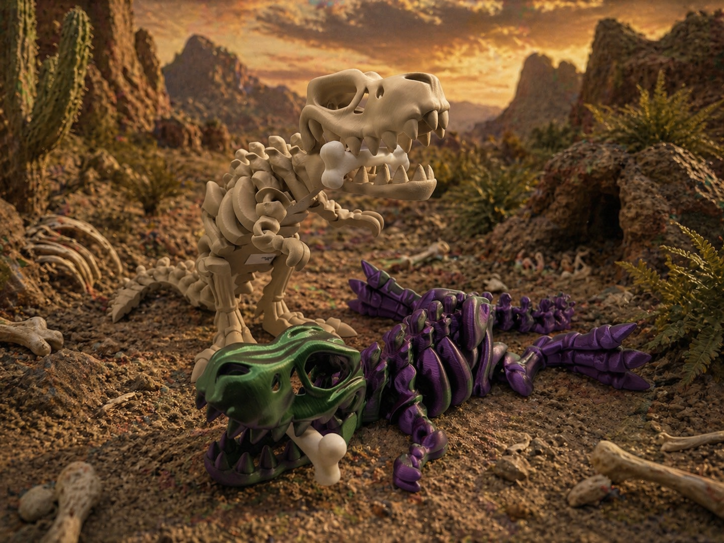 Large Skeleton T-Rex