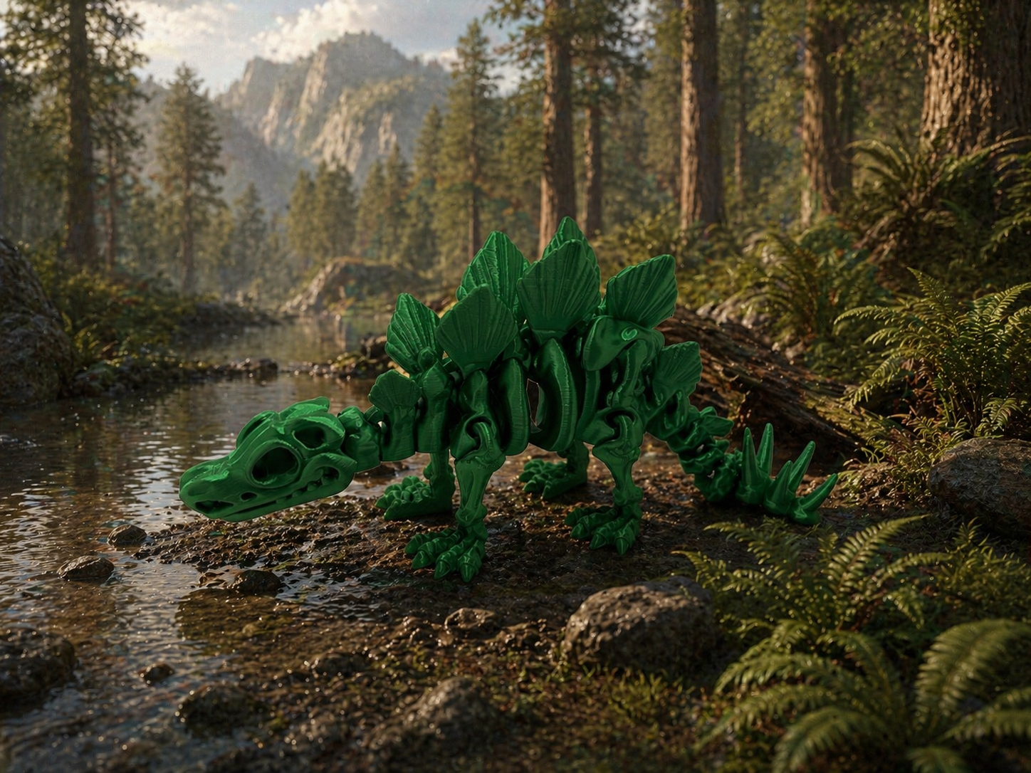 Skeleton Stegosaurus