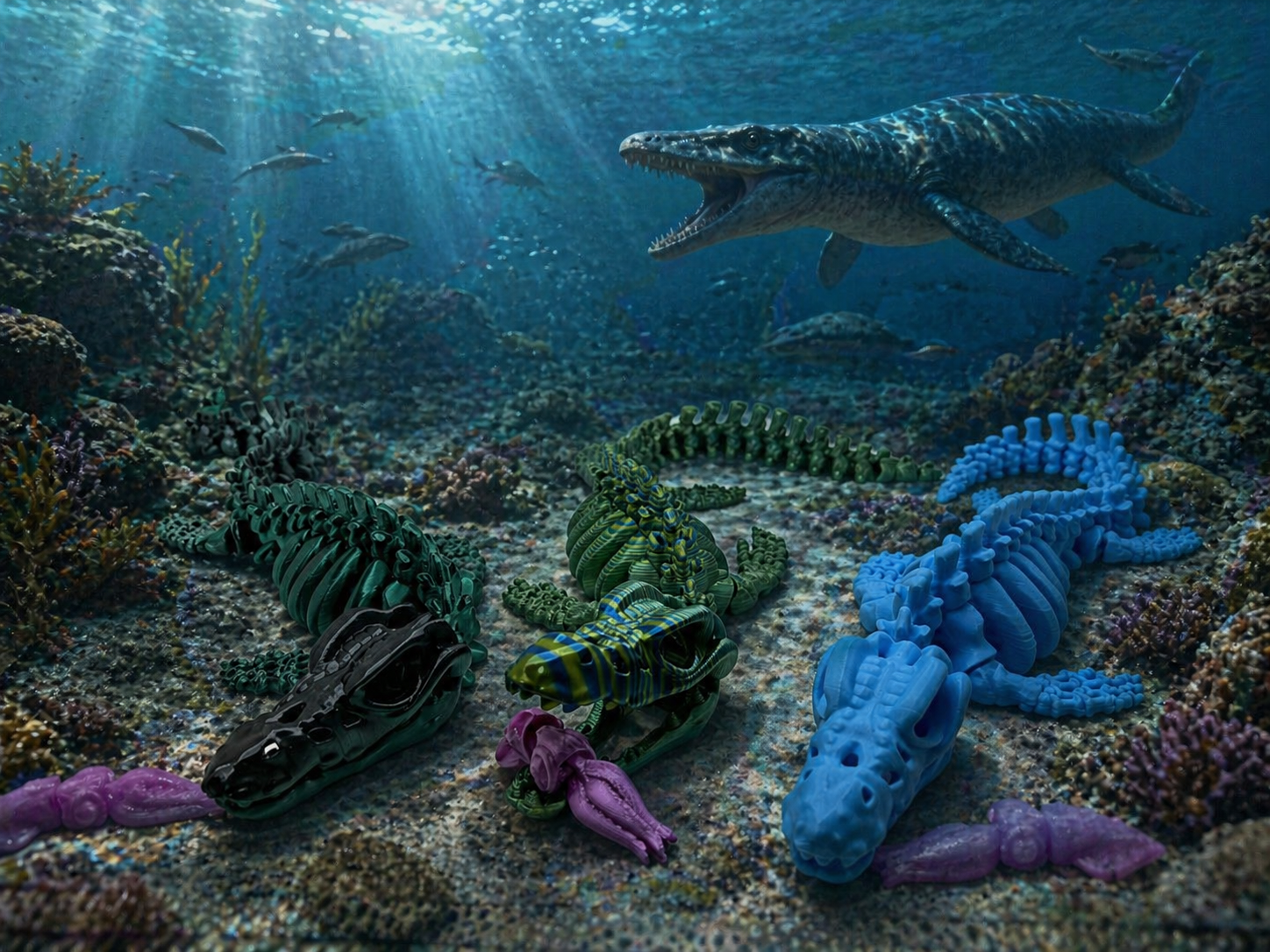 Skeleton Mosasaurus