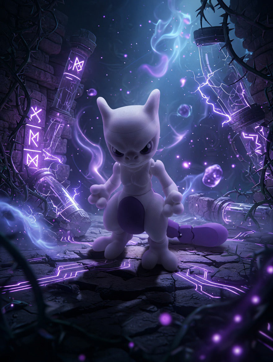 Boxi3D - Mewtwo