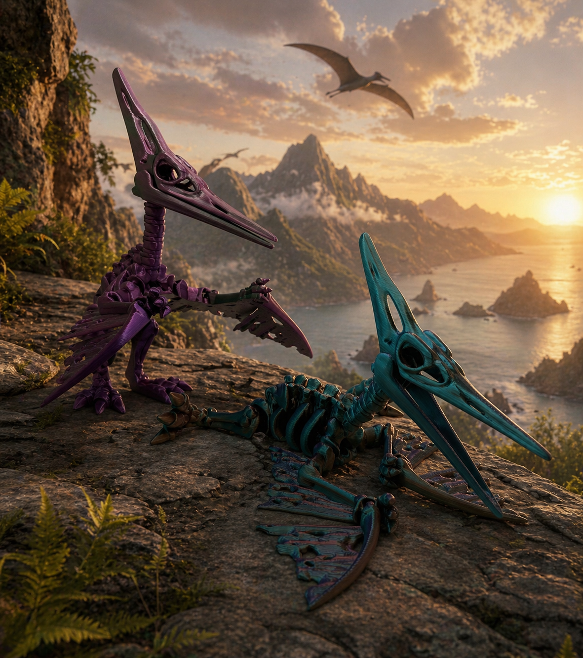 Skeleton Pteranodon