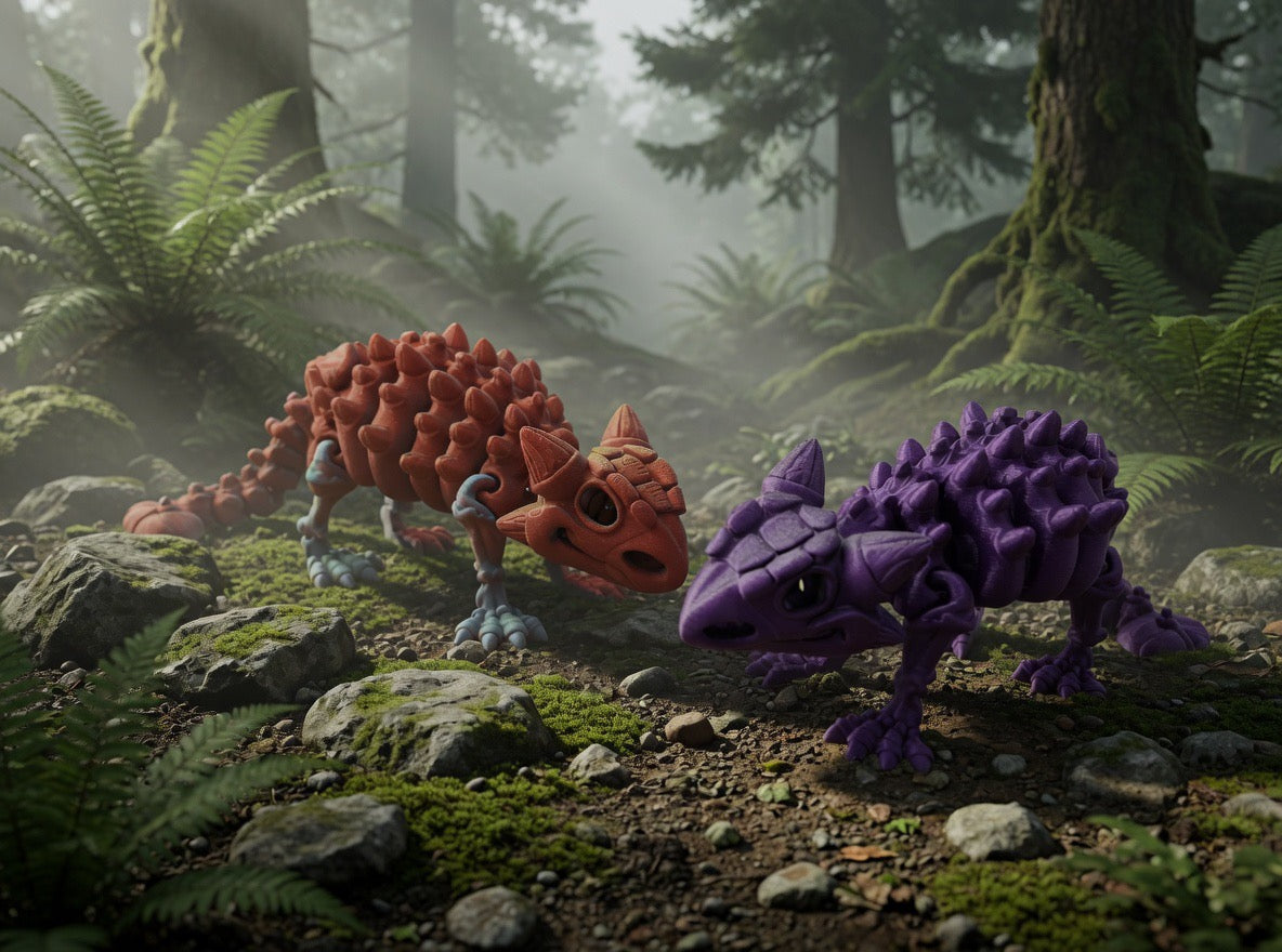 Skeleton Ankylosaurus