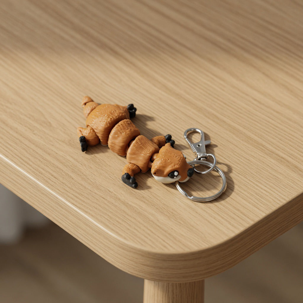 River Otter Keychain