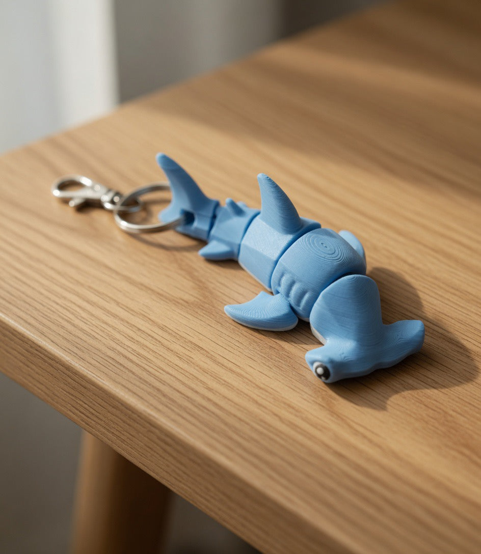Hammerhead Shark Keychains