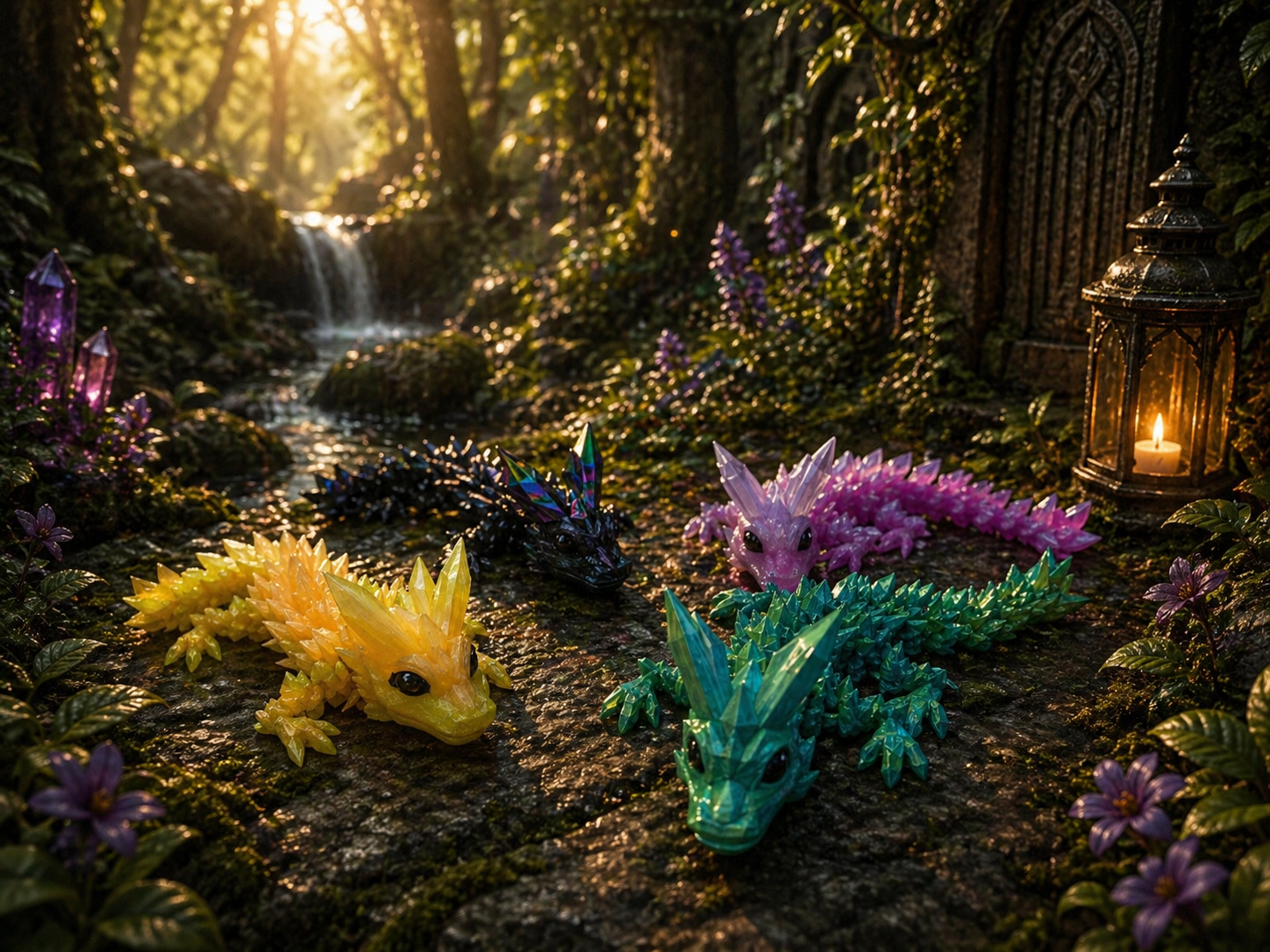 Baby Crystal Dragon